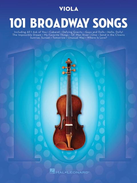 101 BROADWAY SONGS FOR VIOLA