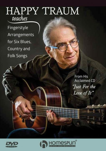 Happy Traum Teaches Fingerstyle Arr Blues Country Folk Dvd