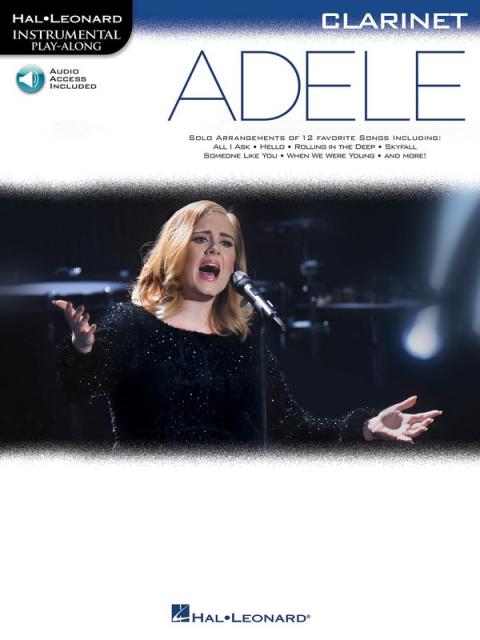 Adele Playalong Clarinet Bk/ola