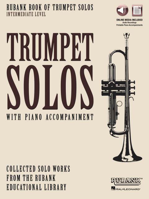 Rubank Book Of Trumpet Solos Intermediate Bk/olm