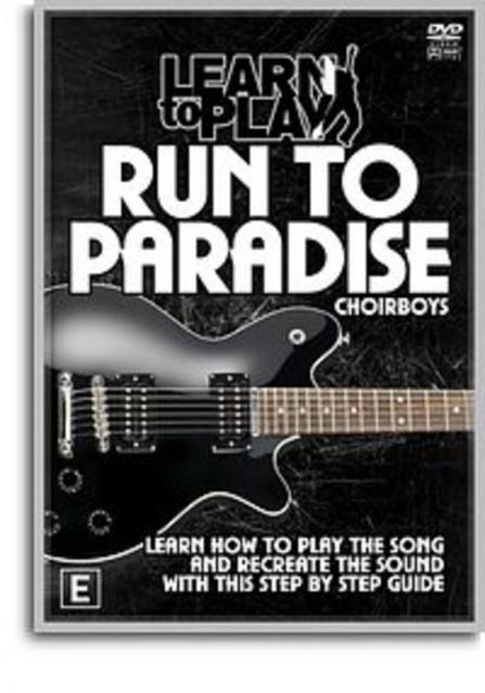 Learn To Play Run To Paradise Guitar Dvd