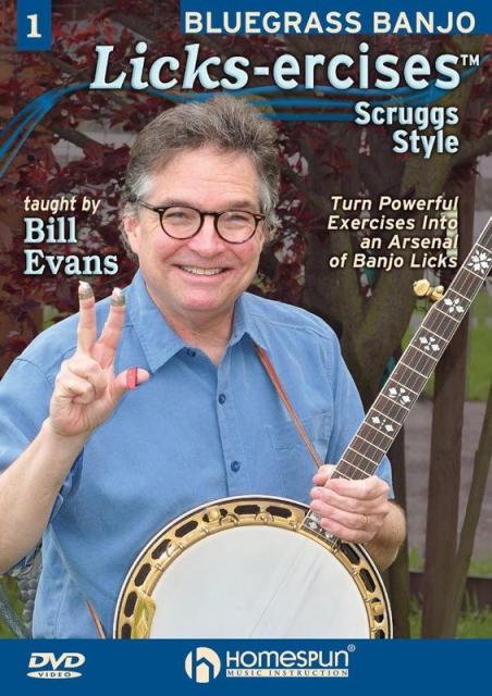 Bluegrass Banjo Licks-ercises Dvd 1