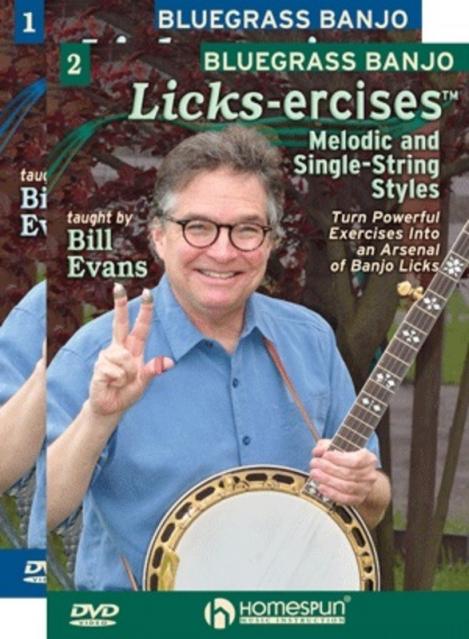 Bluegrass Banjo Licks-ercises 2dvd Set