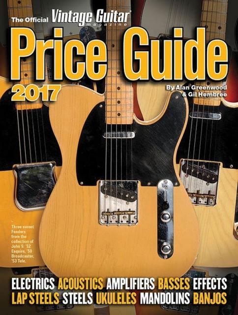 Official Vintage Guitar Price Guide 2017