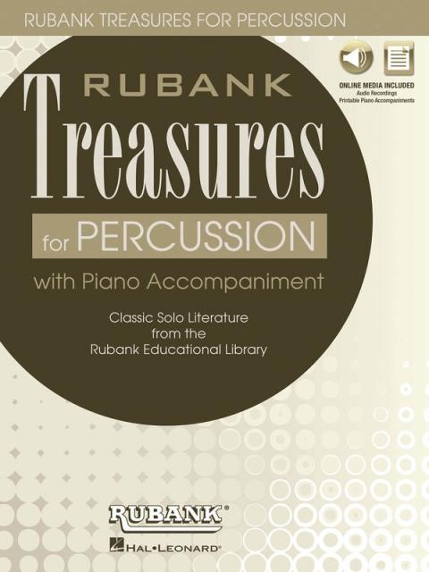 Rubank Treasures For Percussion Bk/olm