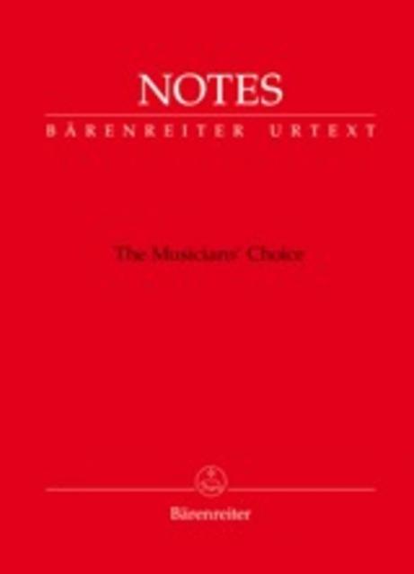 Barenreiter Manuscript With Mozart Red Cover