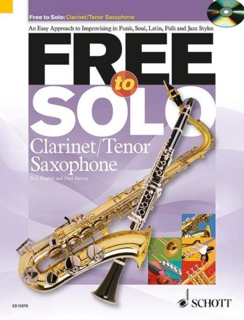 Free To Solo Clarinet / Tenor Sax Bk/cd