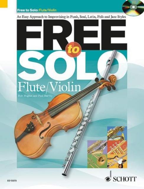 Free To Solo Flute / Violin Bk/cd