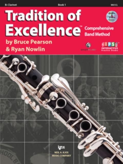 TRADITION OF EXCELLENCE BK 1 CLARINET BK/DVD