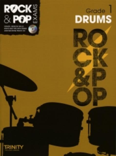 Rock & Pop Exams Drums Gr 1 Bk/cd