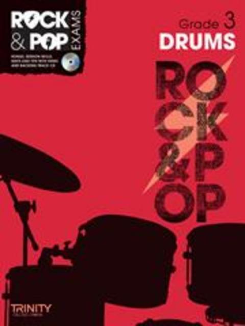 Rock & Pop Exams Drums Gr 3 Bk/cd