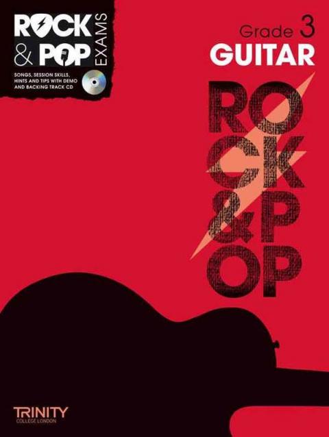 Rock & Pop Exams Guitar Gr 3 Bk/cd