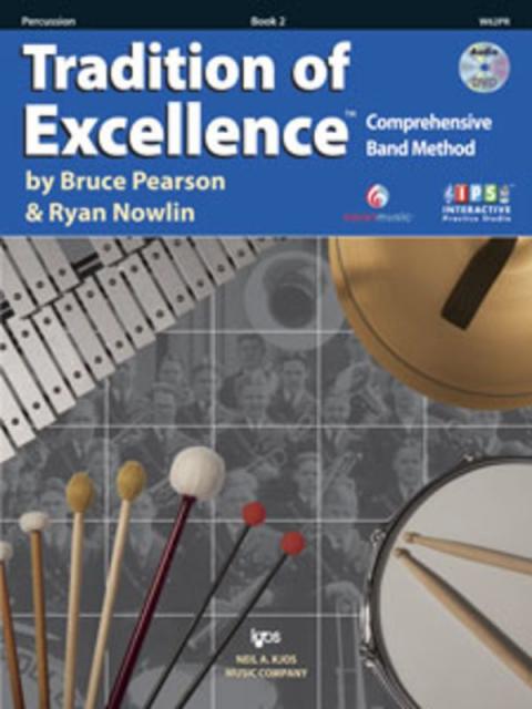 Tradition Of Excellence Bk 2 Percussion Bk/dvd