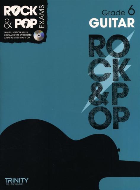 Rock & Pop Exams Guitar Gr 6 Bk/cd