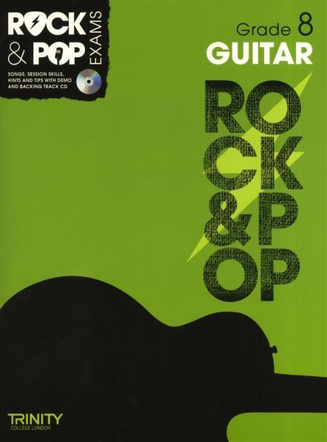 Rock & Pop Exams Guitar Gr 8 Bk/cd