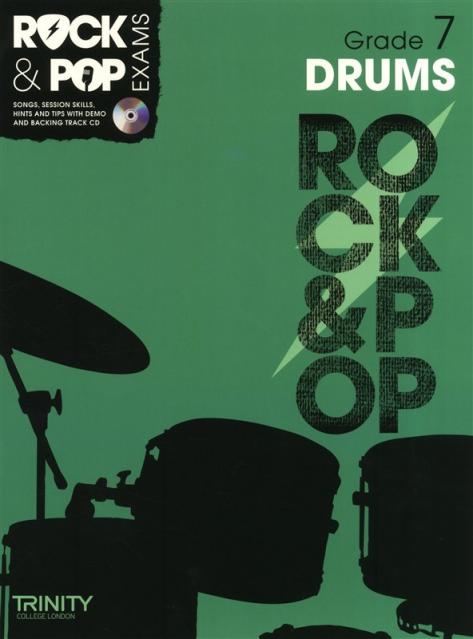 Rock & Pop Exams Drums Gr 7 Bk/cd