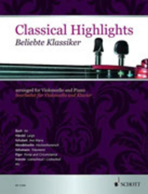 Classical Highlights Cello And Piano Vc