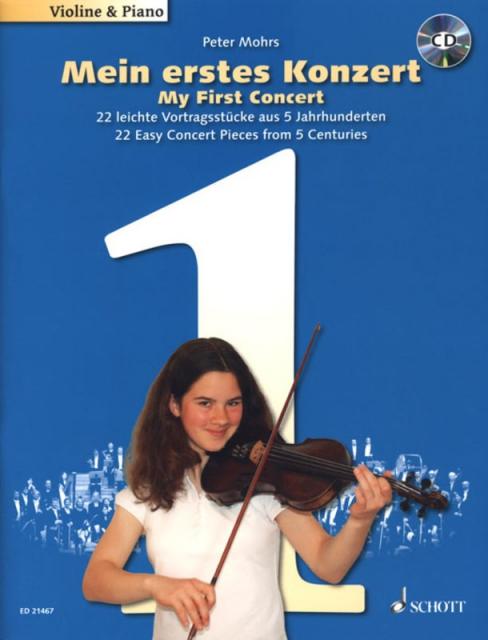 My First Concert Violin / Piano Bk/cd