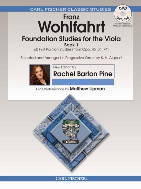 WOHLFAHRT - FOUNDATION STUDIES BK 1 VIOLA BK/DVD