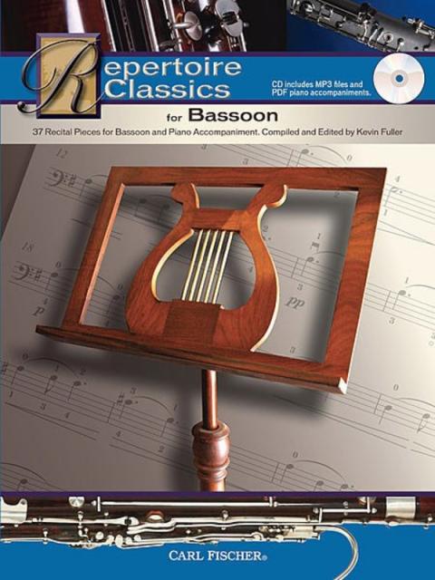 Repertoire Classics For Bassoon/piano