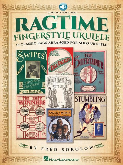 Ragtime Fingerstyle Ukulele Bk/ola