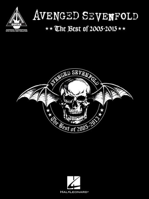 AVENGED SEVENFOLD - BEST OF 2005-2013 GUITAR TAB RV