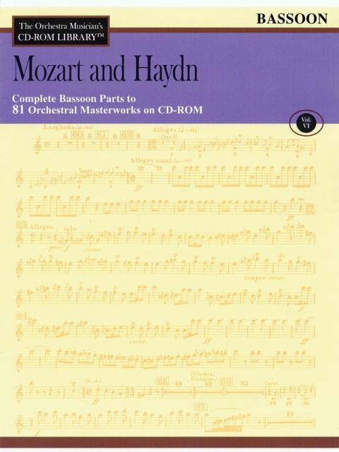 Mozart Haydn Cd Rom Lib Bassoon V6