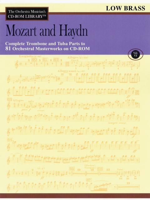 Mozart Haydn Cd Rom Lib Low Brass V6