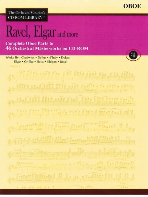 Ravel Elgar & More Cd Rom Lib Oboe V7