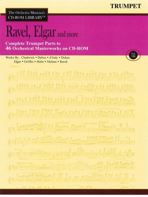 Ravel Elgar & More Cd Rom Lib Trumpet V7