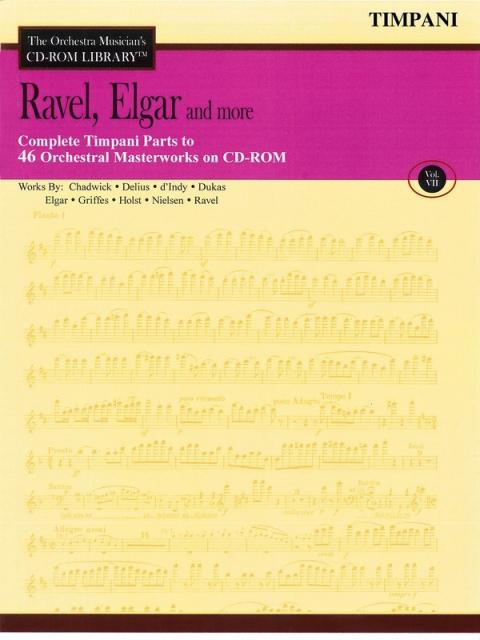 Ravel Elgar & More Cd Rom Lib Timpani V7