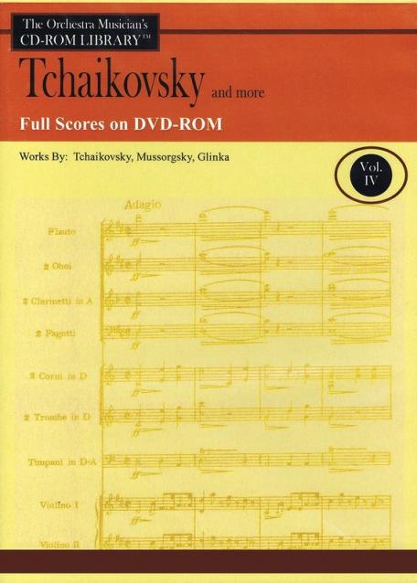 Tchaikovsky & More Score Dvd Rom Lib V4