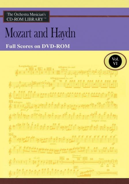 Mozart Haydn Full Scores Dvd Rom Cd Rom Lib V6