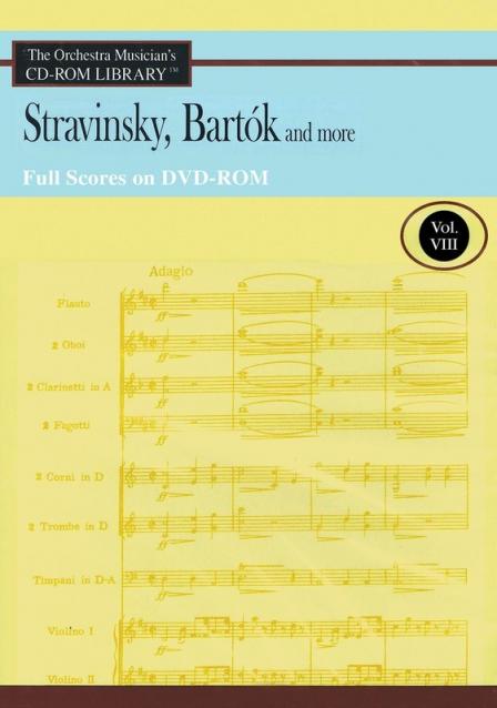 Stravinsky Bartok & More Dvd Rom Cd Rom Lib V8