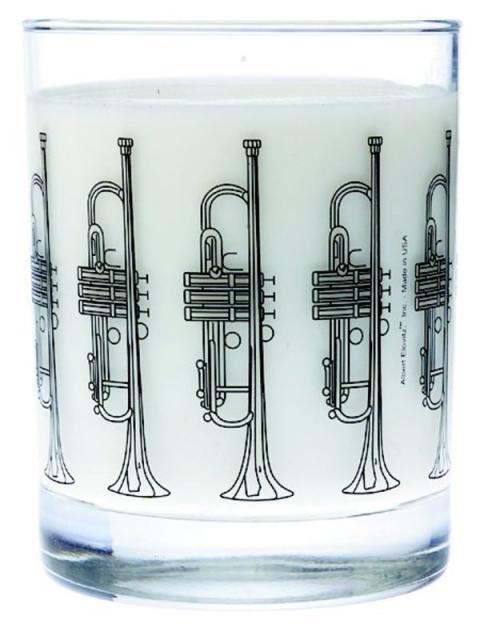 Glass Trumpet Black Imprint