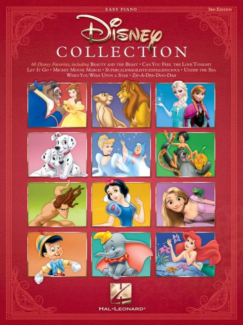 DISNEY COLLECTION EASY PIANO 3RD EDITION