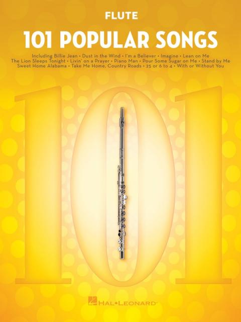 101 POPULAR SONGS FOR FLUTE