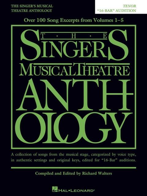 Singers Musical Theatre Anth 16 Bar Audition Ten