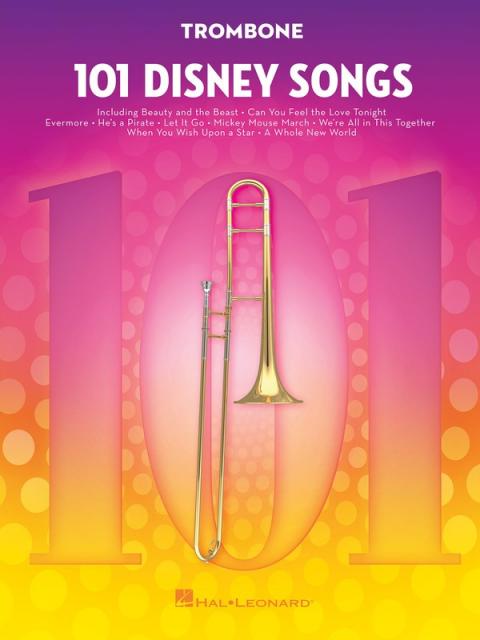 101 DISNEY SONGS FOR TROMBONE