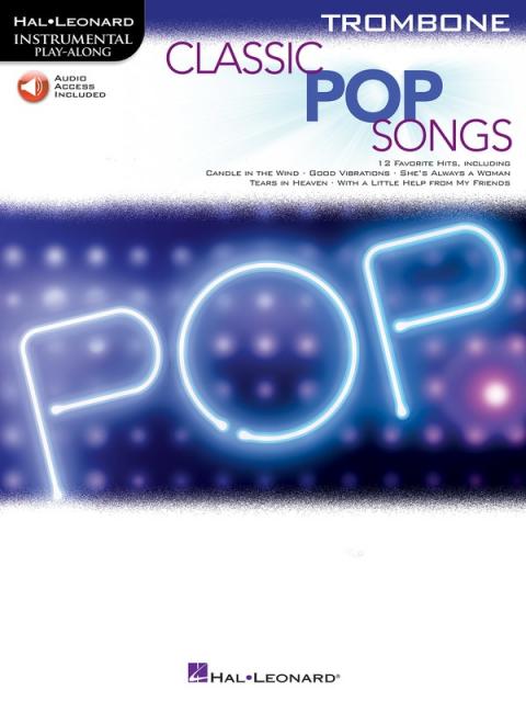 CLASSIC POP SONGS FOR TROMBONE BK/OLA