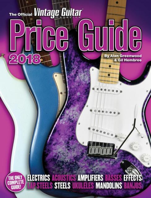 Official Vintage Guitar Price Guide 2018