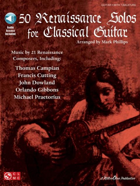 50 Renaissance Solos Classical Guitar Bk/cd