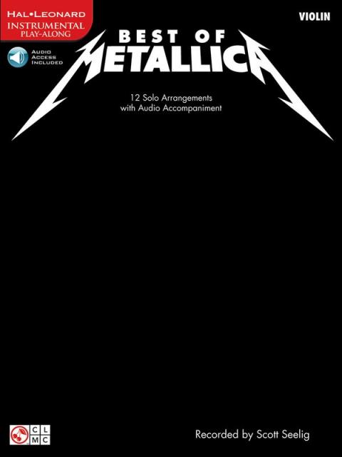 Best Of Metallica For Violin Bk/cd