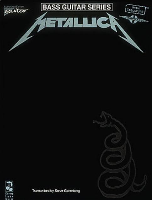 Metallica Black Book Bass Tab Pili