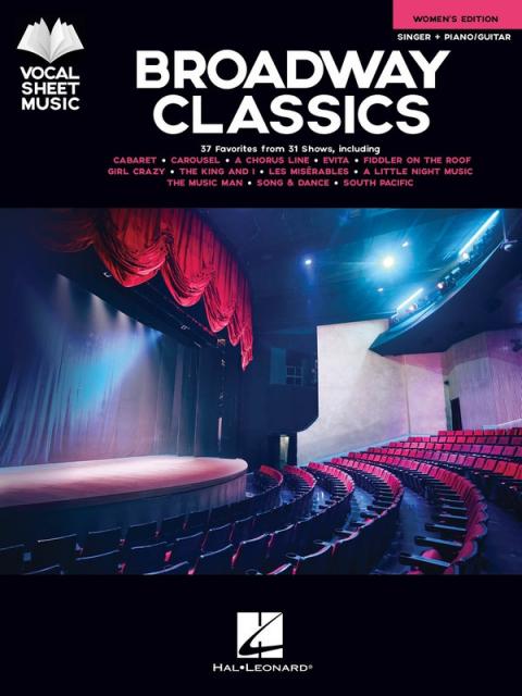 BROADWAY CLASSICS WOMENS EDITION VOCAL SHEET MUSIC PVG