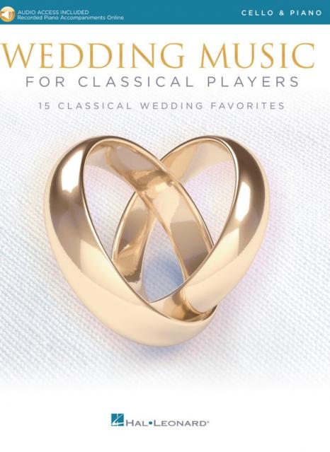 WEDDING MUSIC CLASSICAL PLAYERS CELLO/PIANO BK/OLA