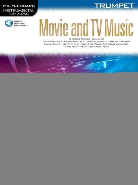 MOVIE AND TV MUSIC FOR TRUMPET BK/OLA