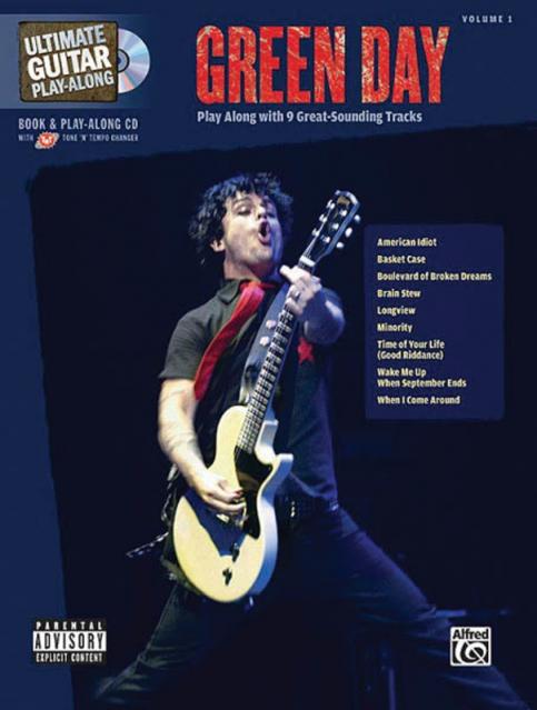 GREEN DAY ULTIMATE GUITAR PLAY ALONG V1 BK/CD