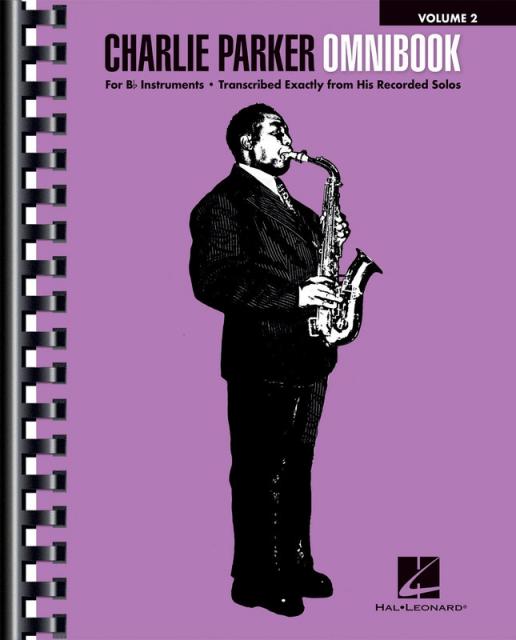 CHARLIE PARKER OMNIBOOK VOL 2 B FLAT INSTRUMENTS