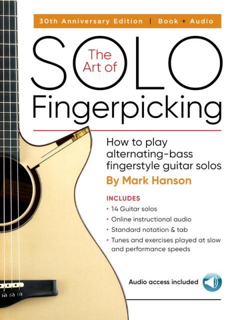 ART OF SOLO FINGERPICKING 30TH ANNIVERSARY EDITION BK/OLA